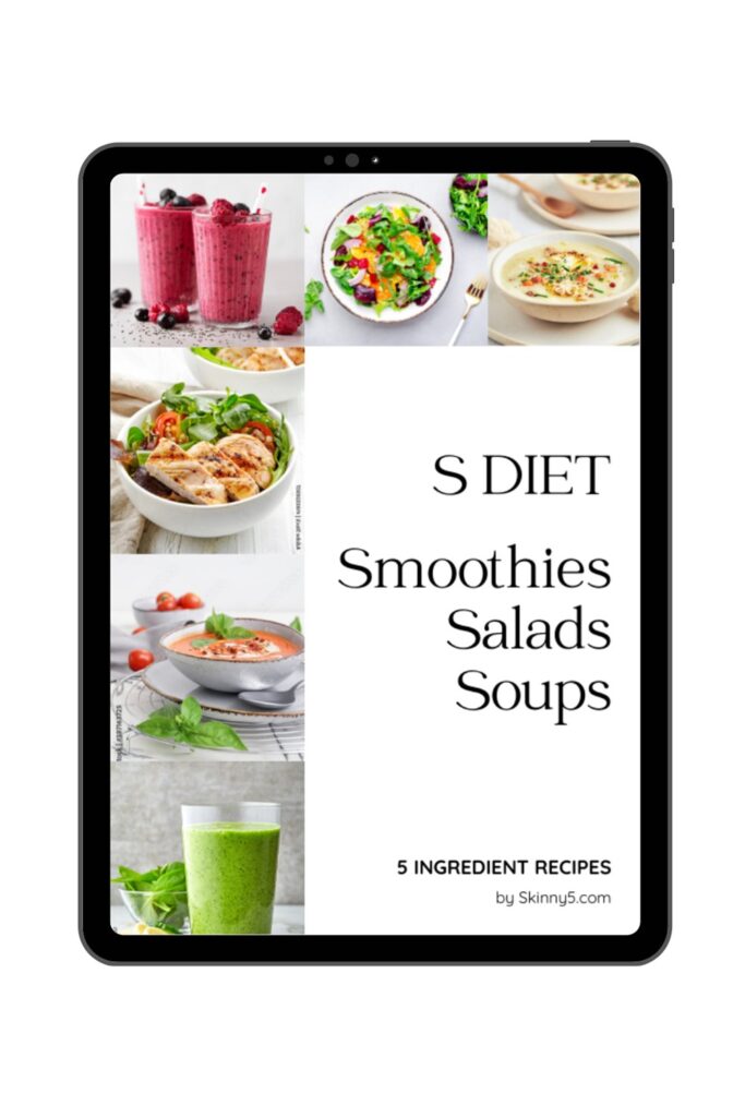 5 Ingredient Recipes Free S Diet Plan eBook Skinny 5 dot com
