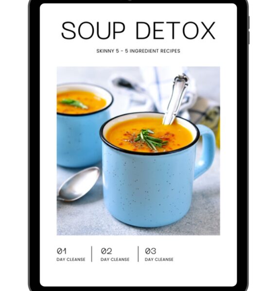 5 Ingredient Recipes Free Soup Detox eBook Skinny 5 dot com