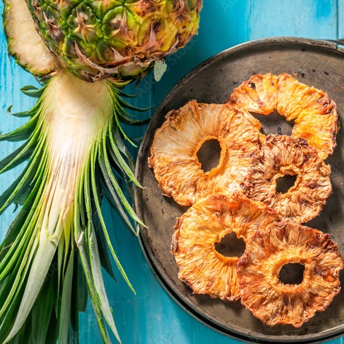 Skinny 5 dot com 5 Ingredient Recipe Dried Pineapple Rings 