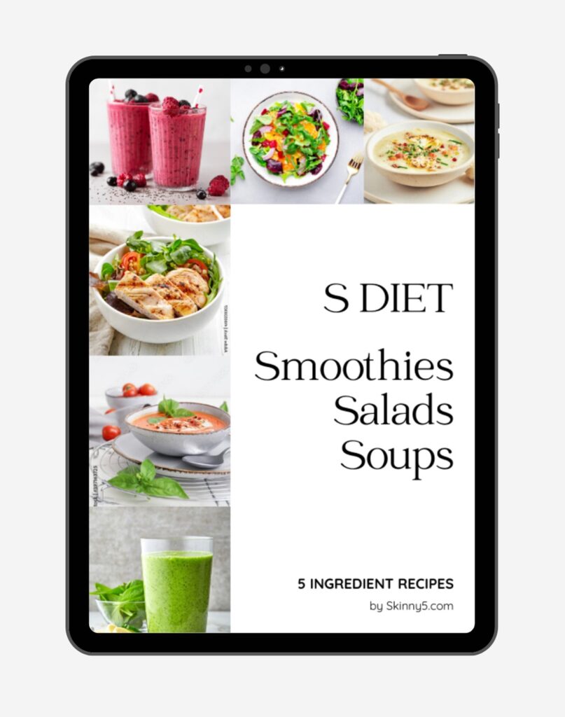 Skinny 5 dot com 5 Ingredient Recipes FREE S Diet Plan eBook
