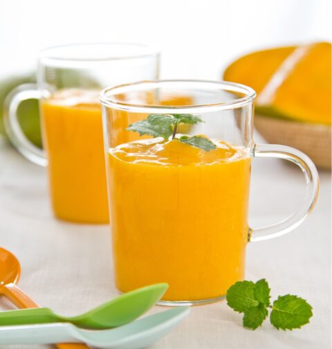 Mango Smoothie 5 Ingredient Recipes Skinny 5 dot com