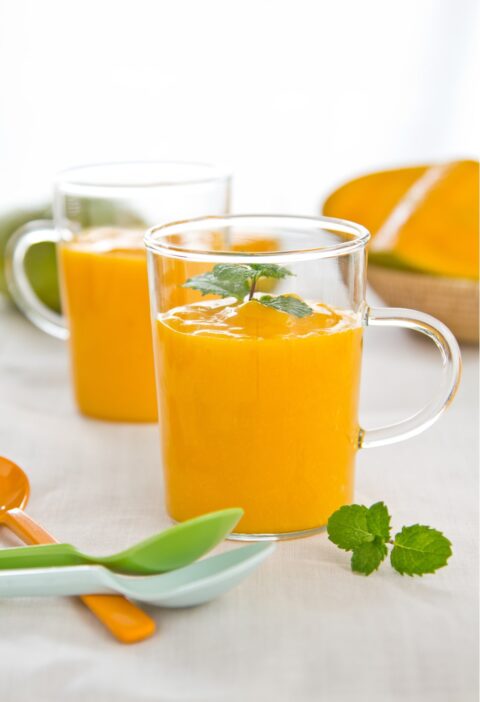 Mango Smoothie 5 Ingredient Recipes Skinny 5 dot com