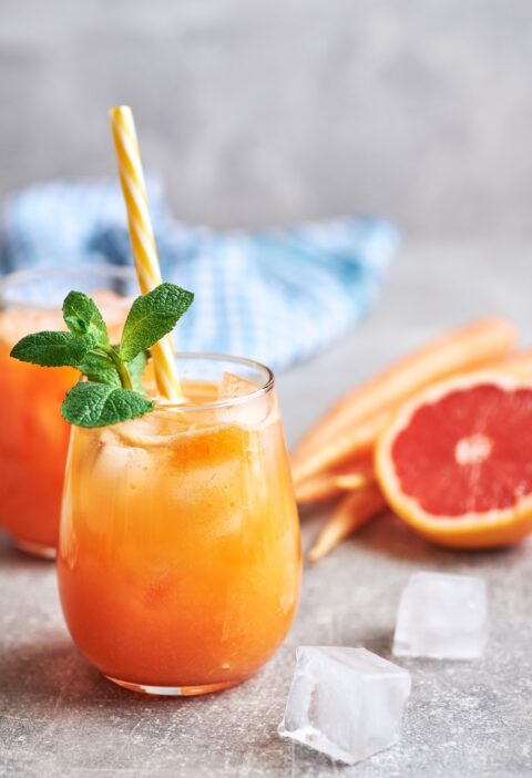 5 Ingredient Recipes Grapefruit Carrot Cold Pressed Juice Skinny 5 dot com